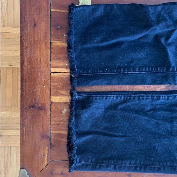 Loft crop modern straight black jeans - Picture 3 of 5